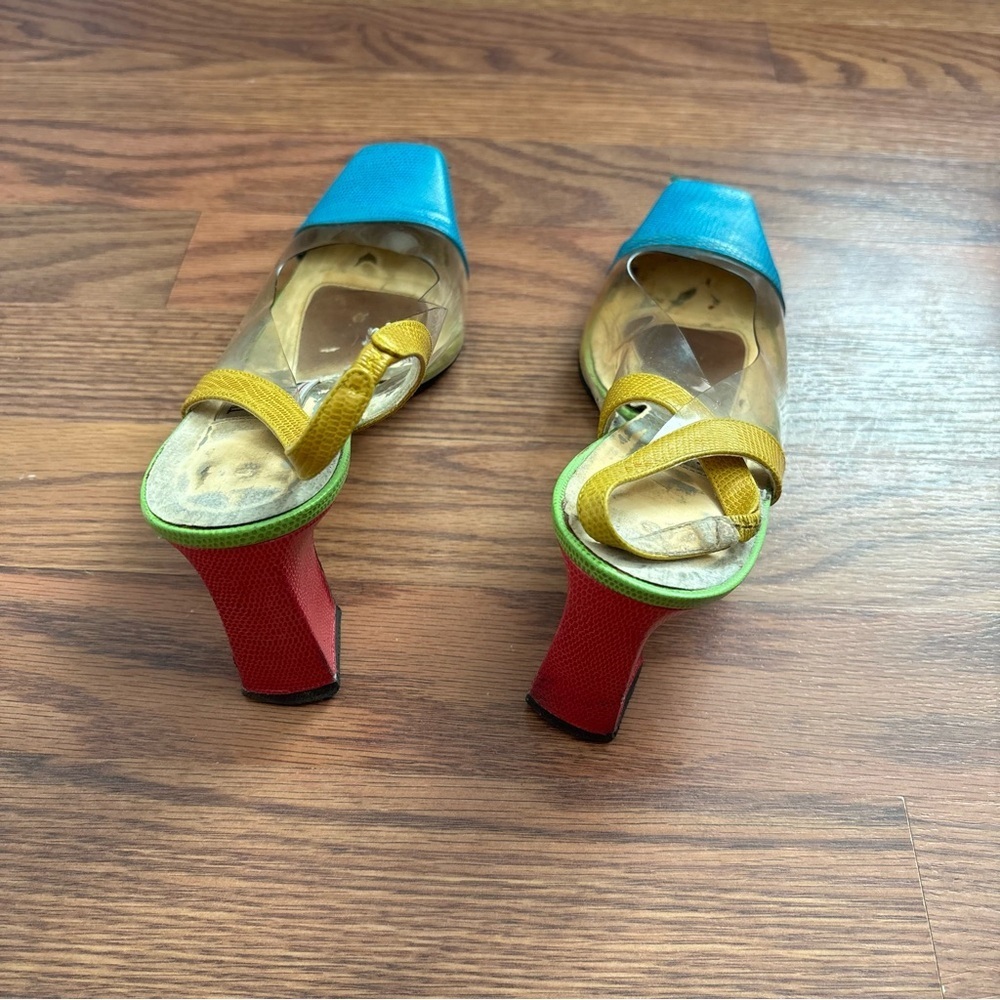 Vintage timothy hitsman heels - Picture 3 of 5
